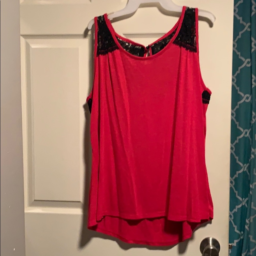 Torrid pink tank top